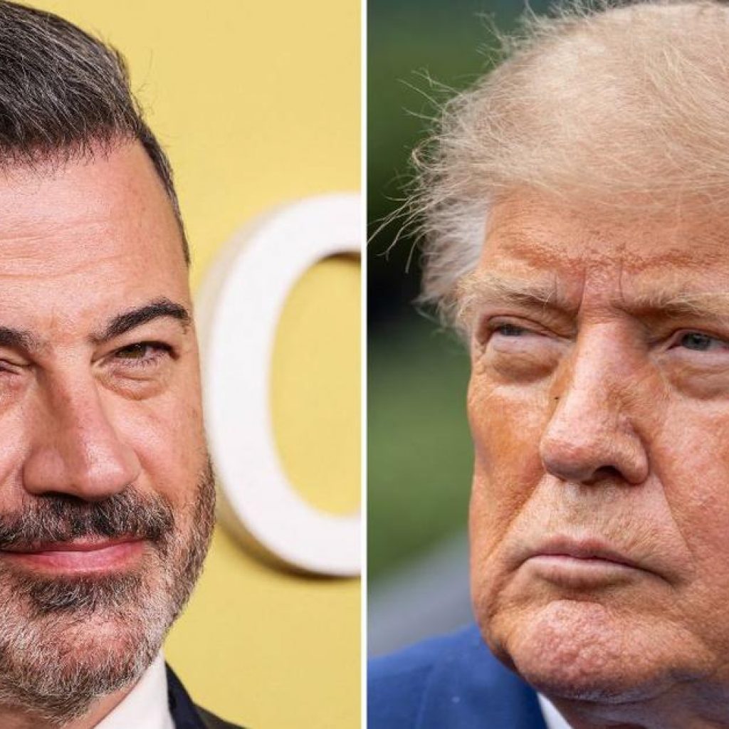 Jimmy Kimmel Threatens to Report ‘Maniac’ Donald Trump to
FCC After Suggesting Iran Could ‘Take Out’ Los Angeles and San
Diego