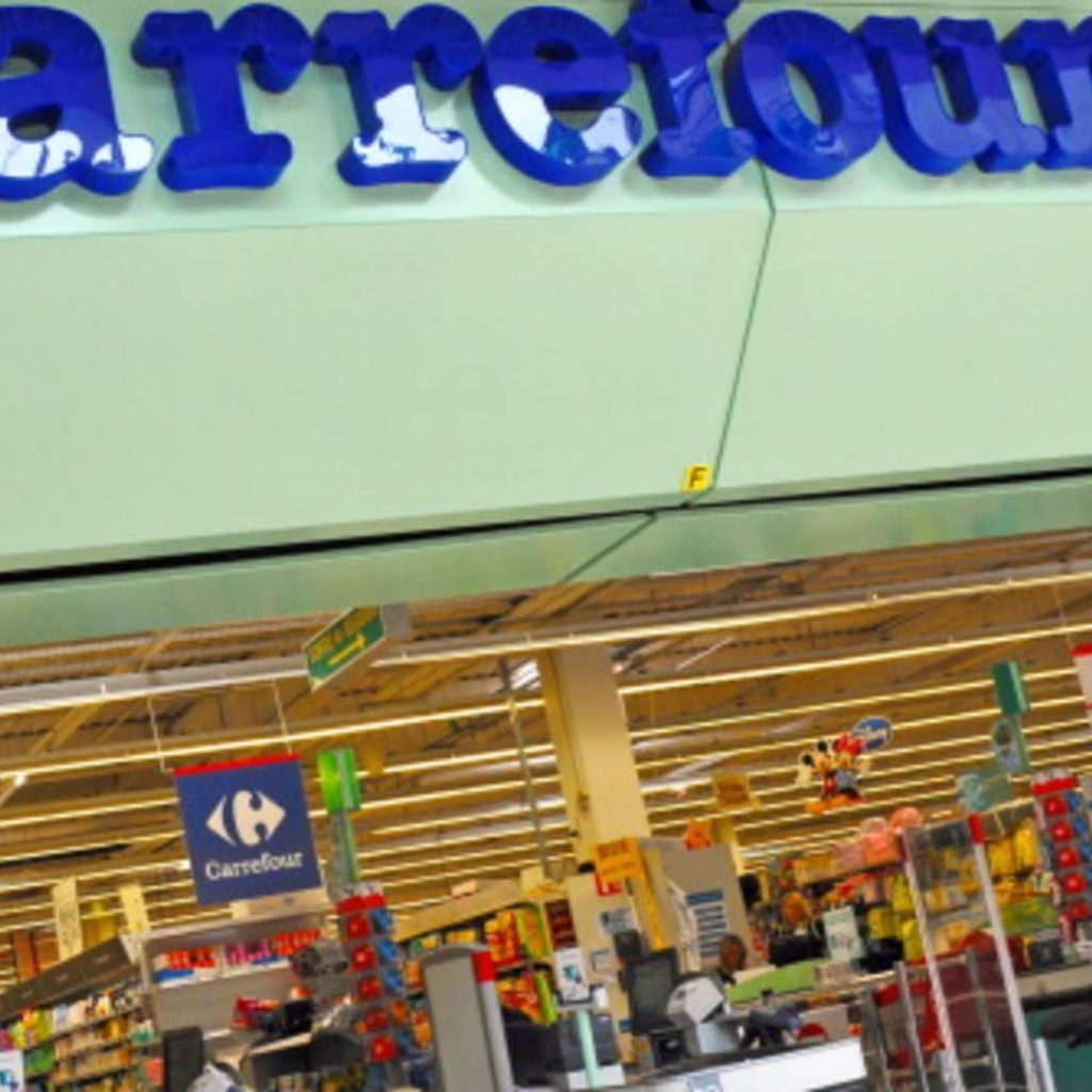 French supermarket giant’s shares plunge 14% after warning
‘unprecedented’ unrest will hit business