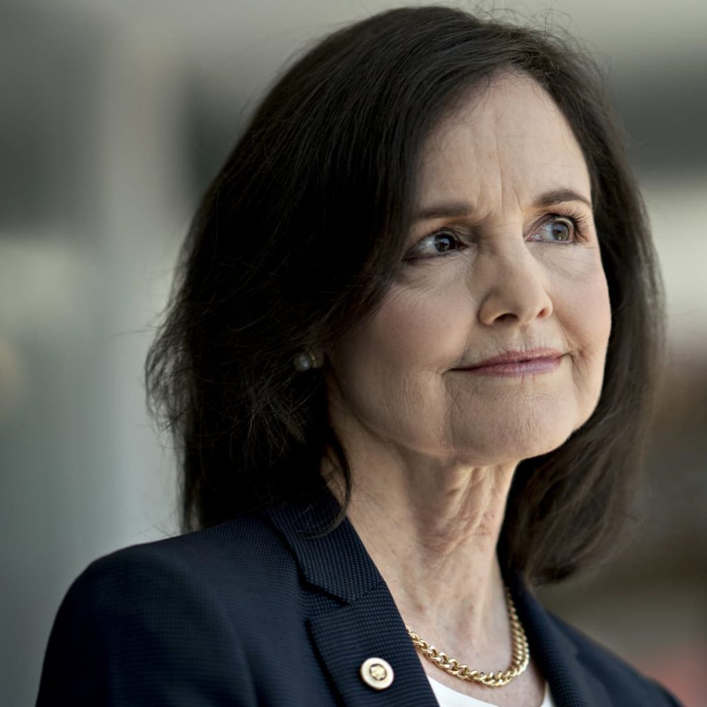 Treasury’s Bessent hires Trump’s controversial former Fed
board pick, Judy Shelton, as adviser