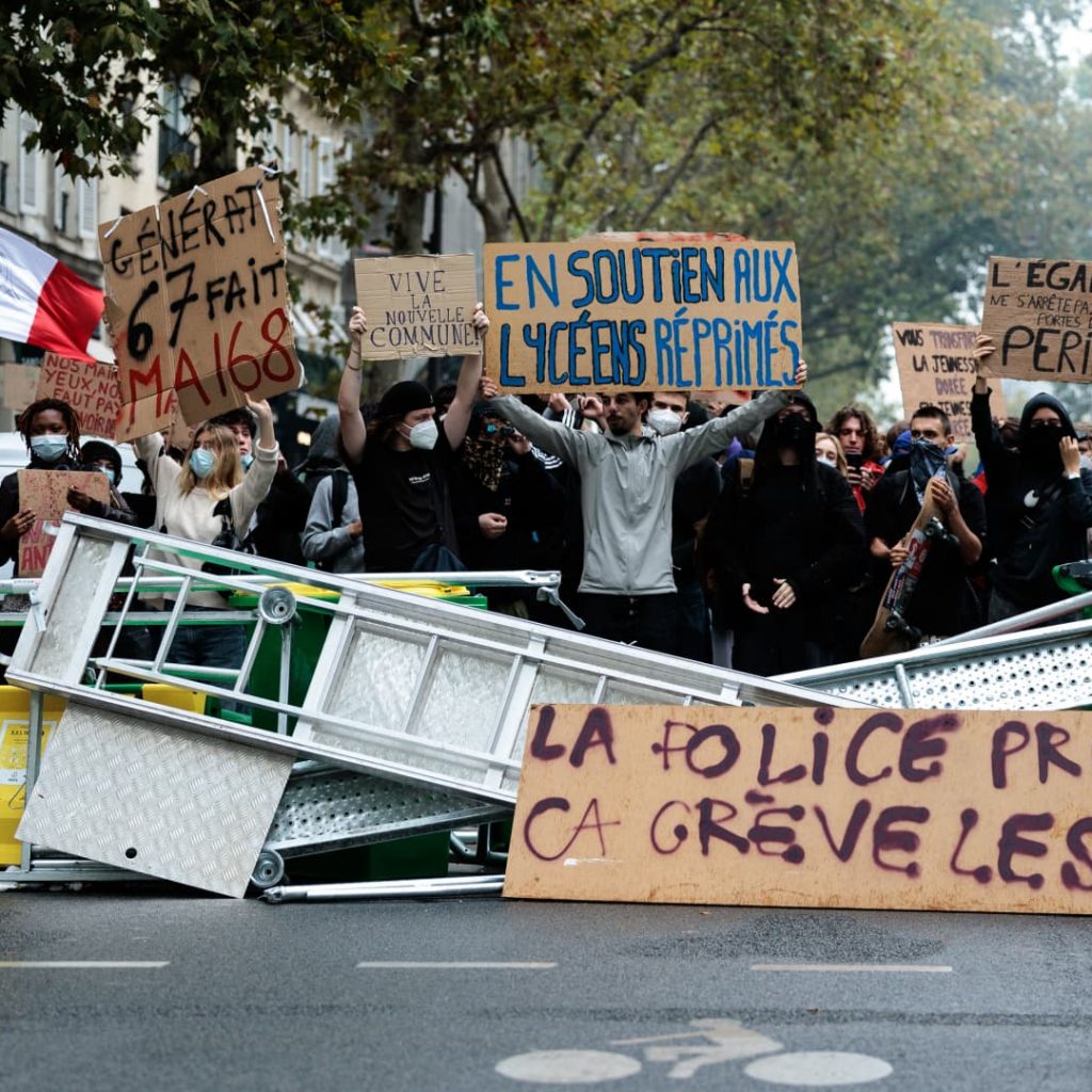 France to release diesel reserves as student protests
resume