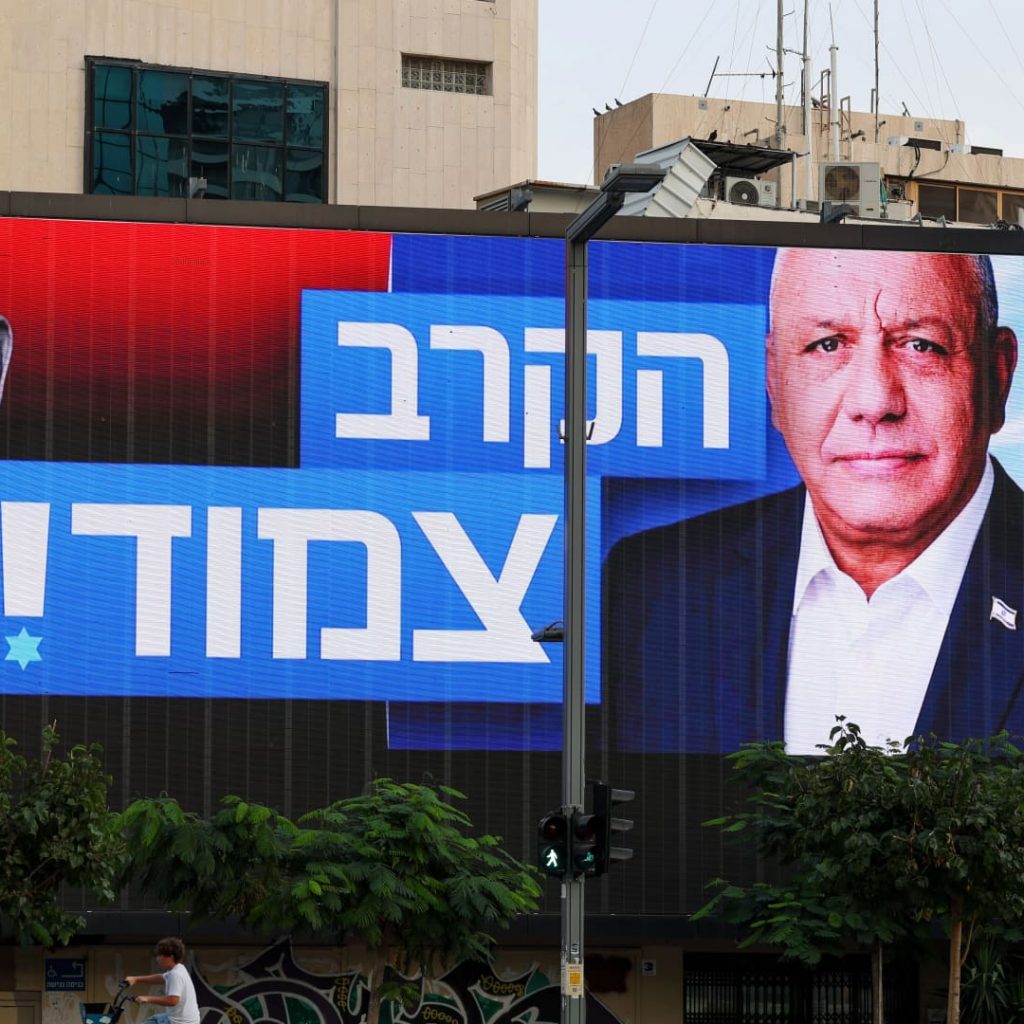 Israel election appears to have no clear winner with
Netanyahu, opponent Eisenkot far short of majorities