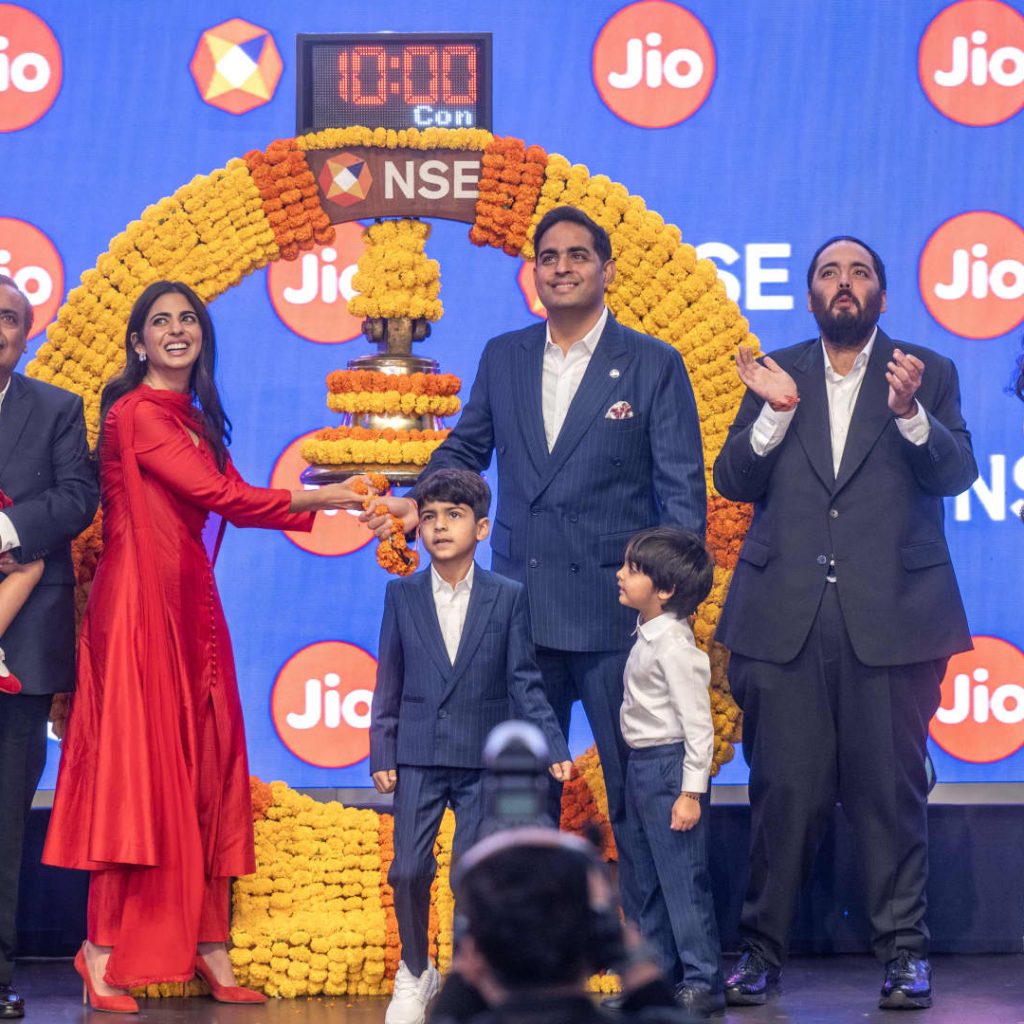 Billionaire Ambani cries tears of joy as Jio Platforms
becomes the second most valued Indian firm