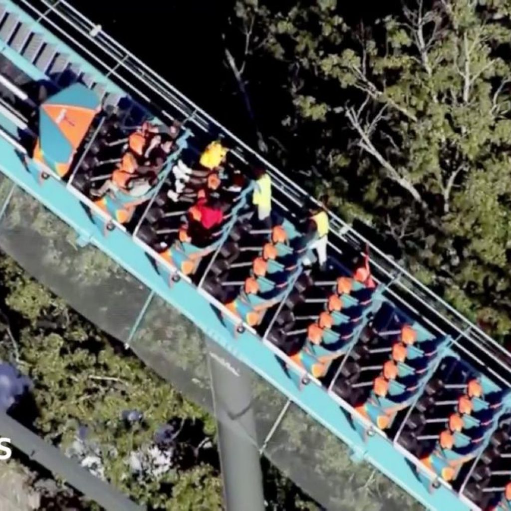 One dead and several hurt after rollercoaster incident at
Six Flags