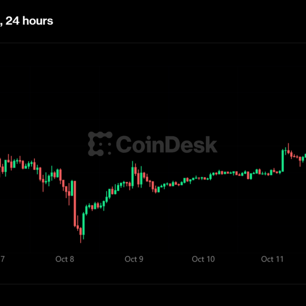 Bitcoin, ether slip and rebound as South Korean stocks slide
on AI-related concerns