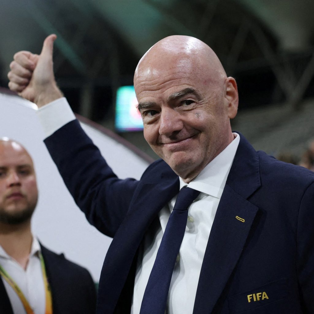 Infantino faces FIFA rebels in Zurich after failed World Cup
stake sale