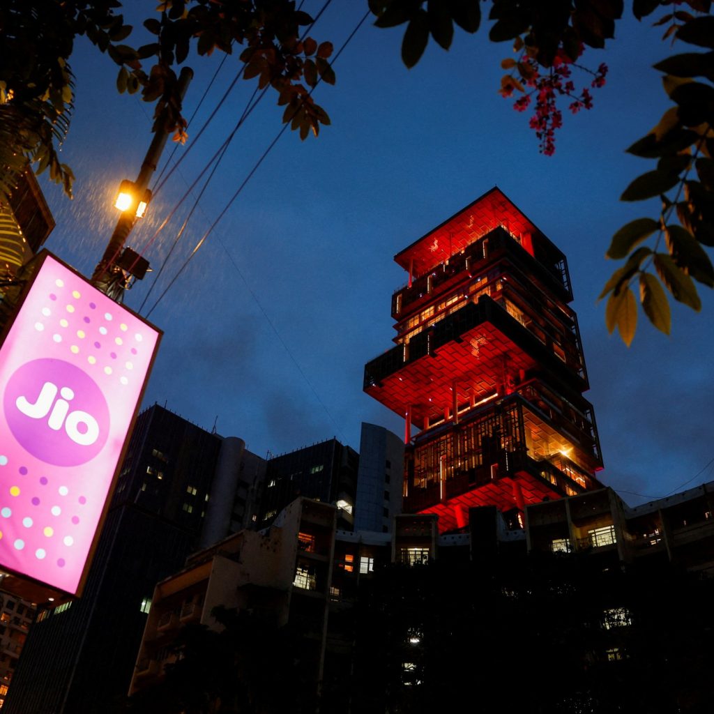 How Ambani’s Jio became India’s second-largest
company