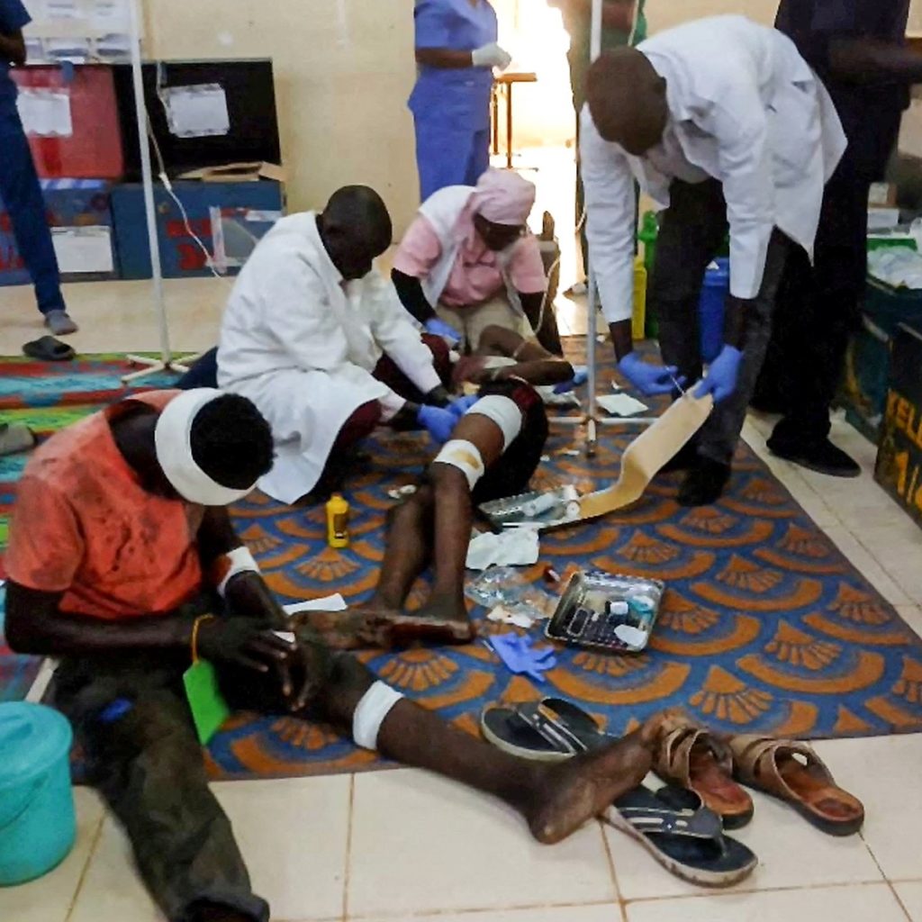 Drone attack in disputed Sudan-South Sudan border region
kills at least 153