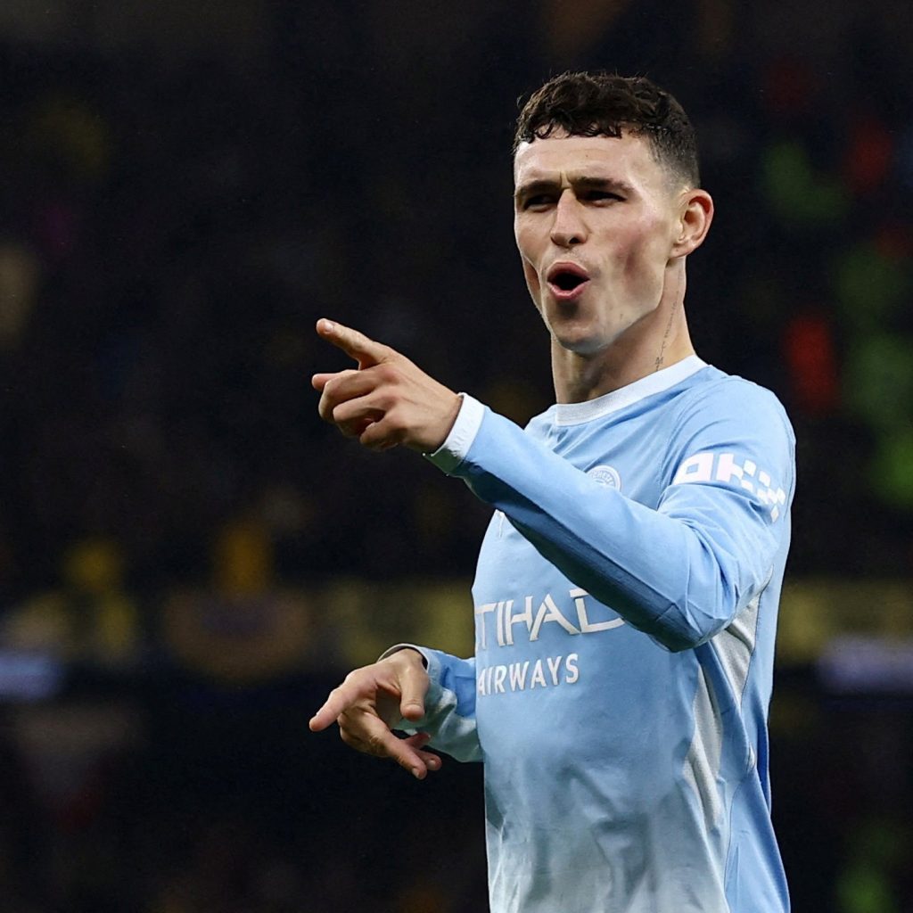 Foden shines as Man City rout Athens 5-1 despite Haaland,
Semenyo injuries