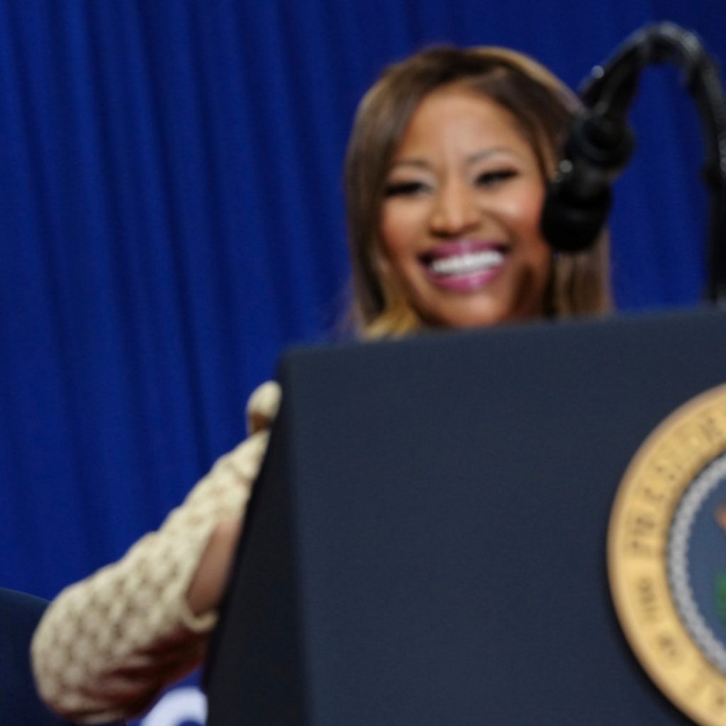 Trump Doesn’t Hate Black Women—If They Sing His Praises and
Show Their Asses