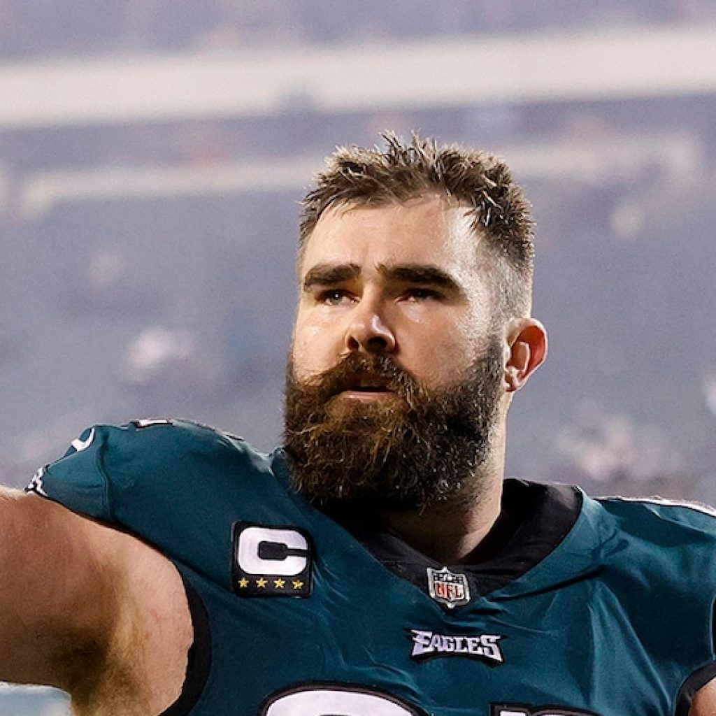 Jason Kelce Bares His Post-Retirement Body While Sumo
Wrestling