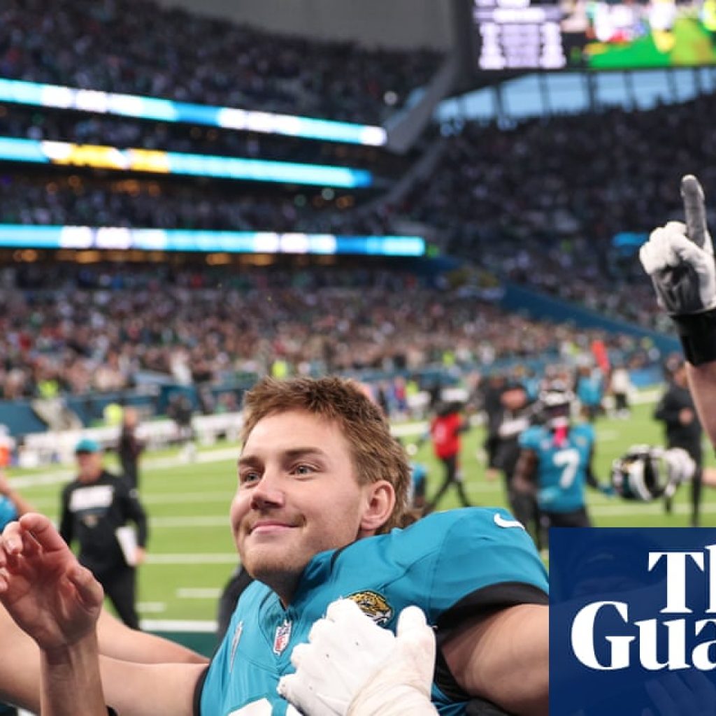 Jaguars stun Eagles in London as Cam Little hits 57-yard
winner with one second left