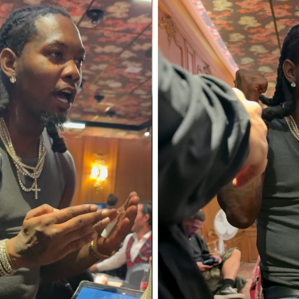 Offset Goes Off at Paris Casino During High-Stakes Blackjack
Session
