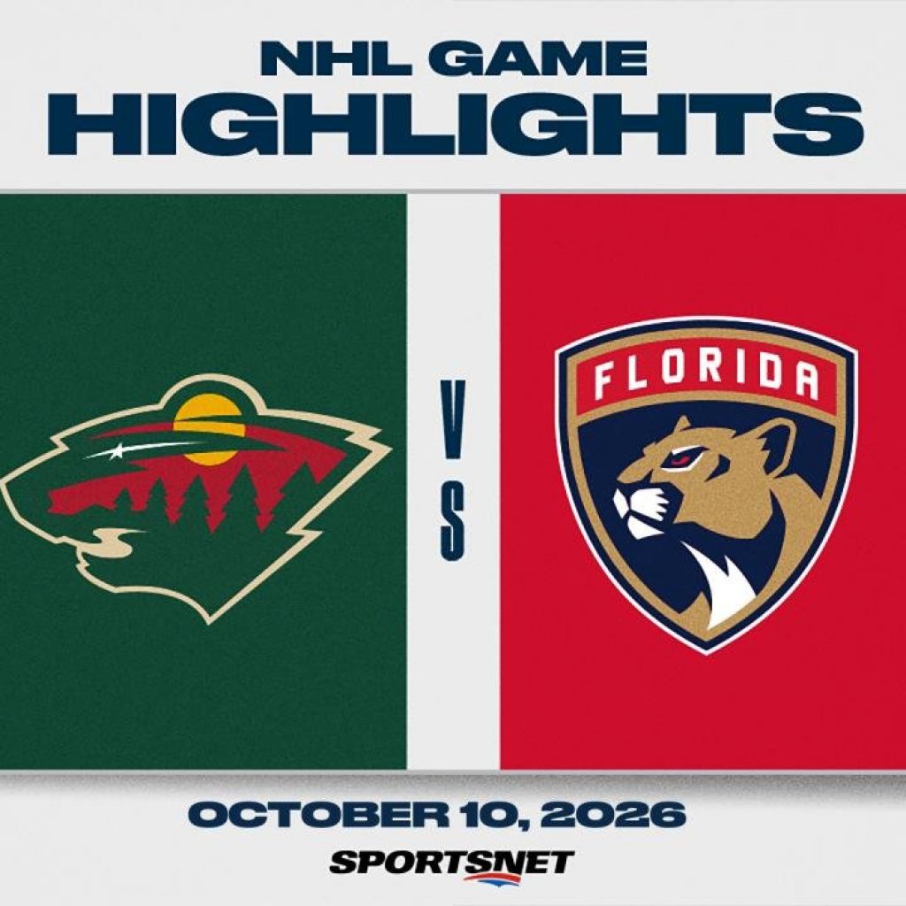 NHL Highlights: Wild 4, Panthers 1