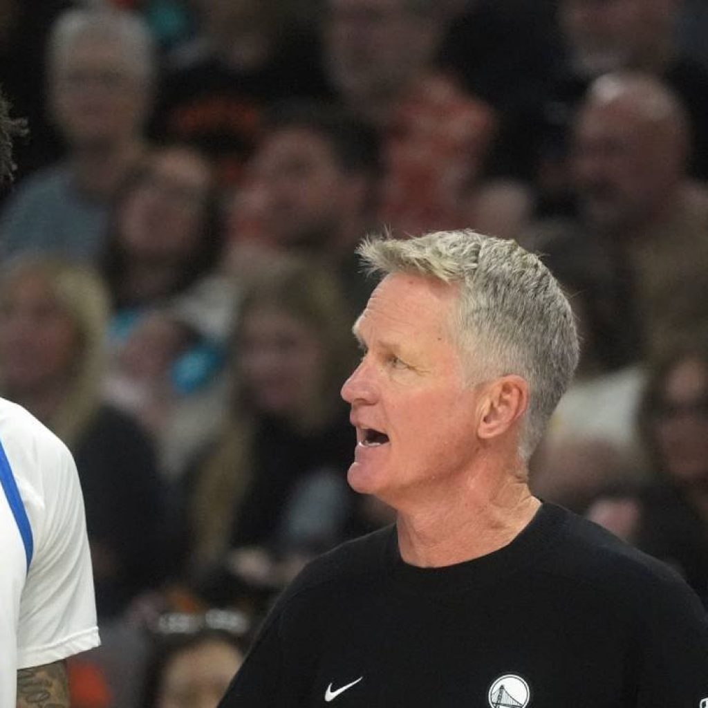‘I love it’: Thompson on Warriors’ Lendeborg going at
Lakers’ Doncic
