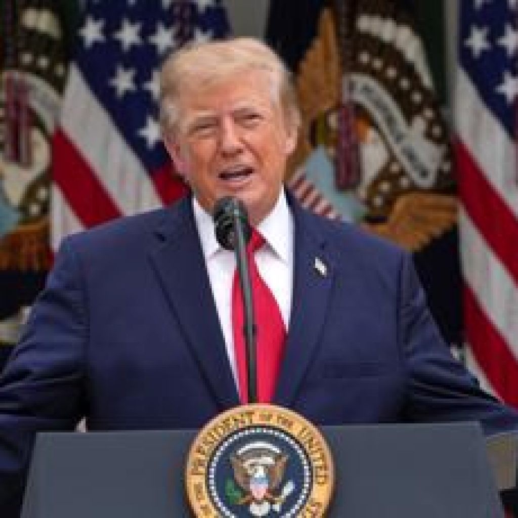Trump rallies with top Republicans in critical battleground
state of Georgia