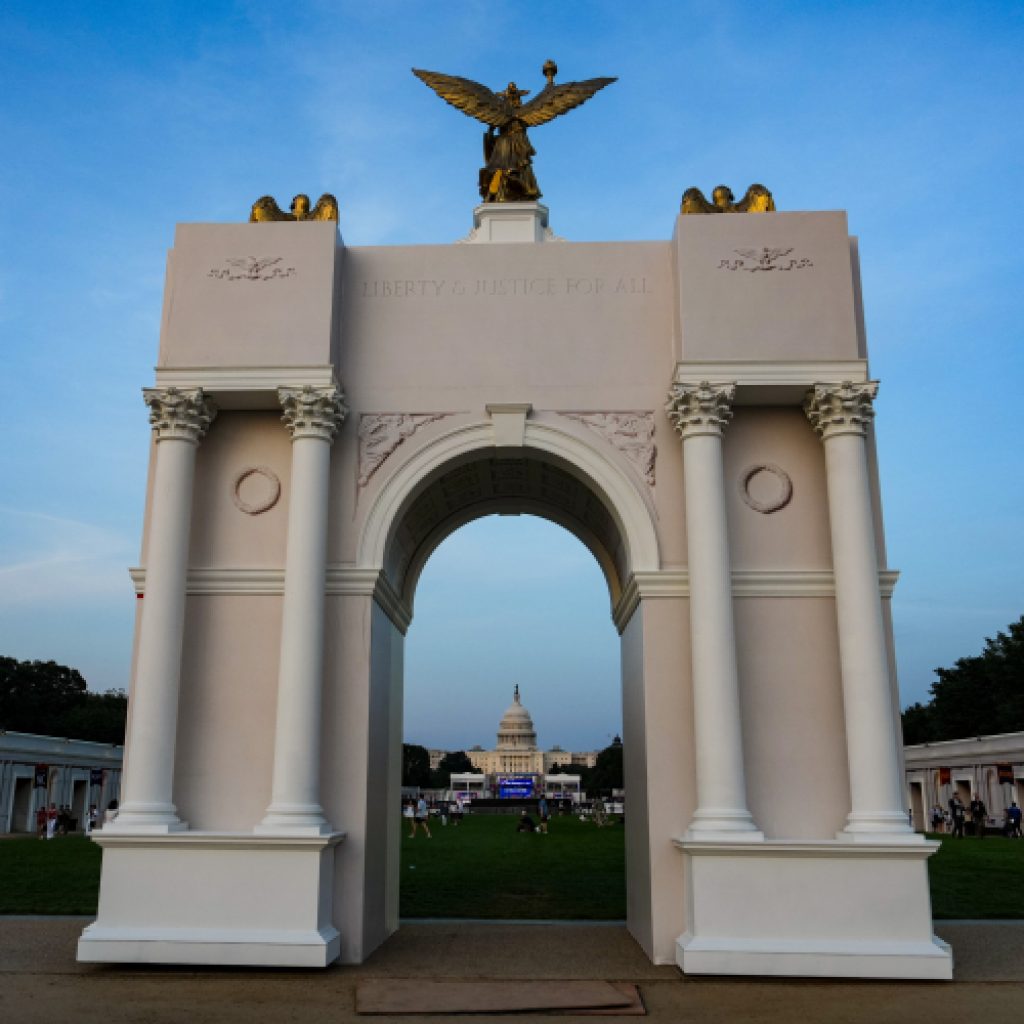 D.C. Arch Completes Longstanding National Aspiration