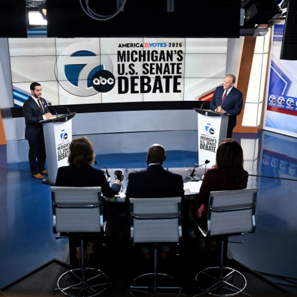 In Michigan, a Bitter Final Debate Gets Personal
