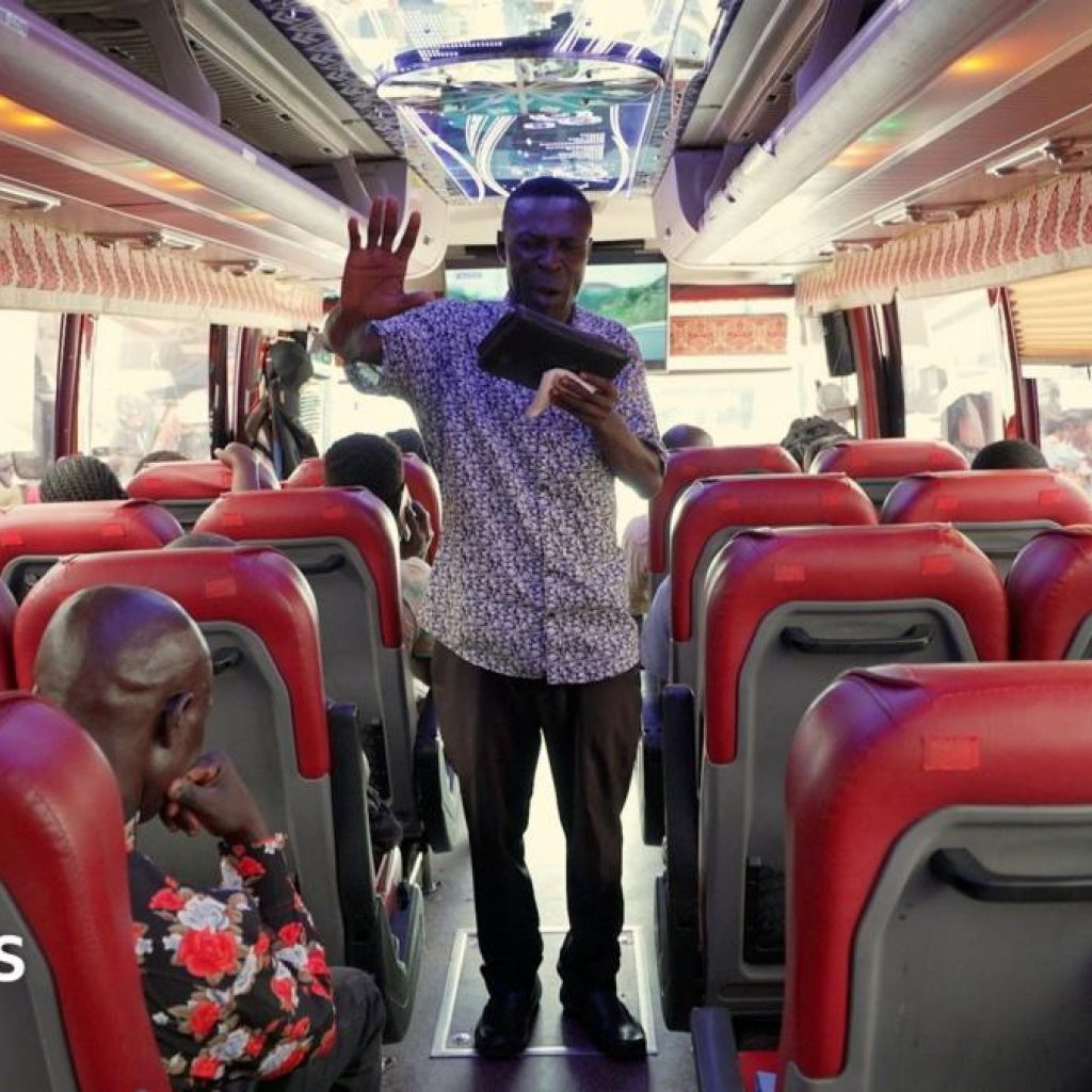 Why pastors may not be seen – or heard – preaching on
Ghana’s buses for much longer