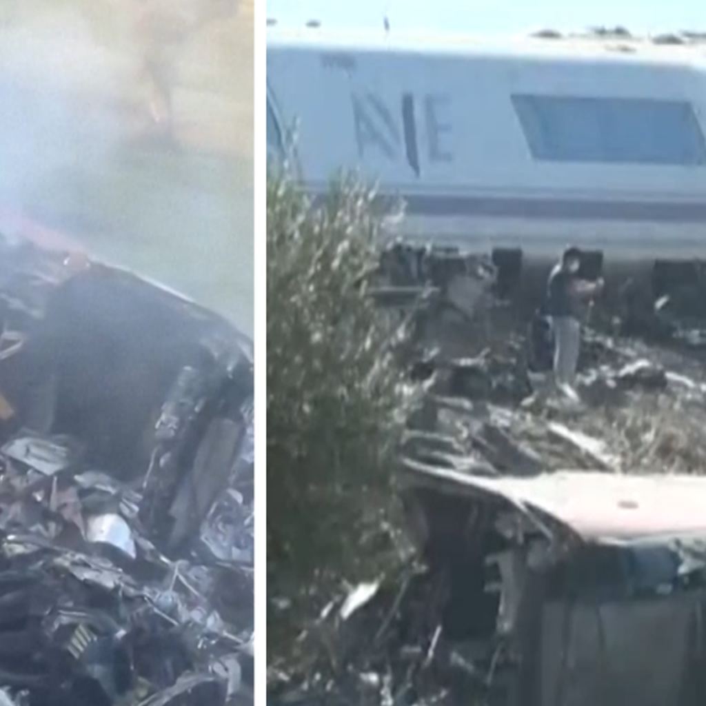 High-Speed Trains Collide In Spain Leaving at Least 30
People Dead, 80 Injured