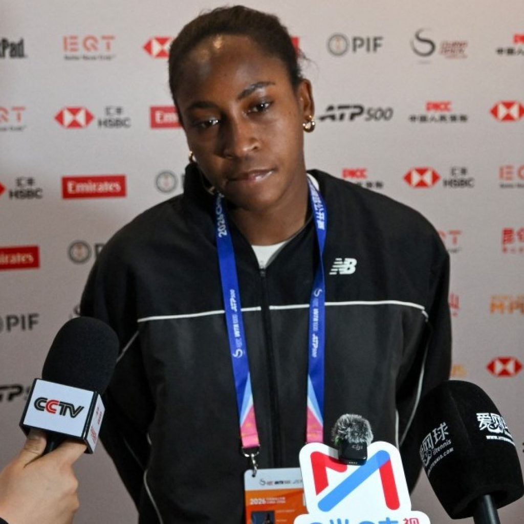 Coco Gauff says online racist abuse was ‘draining’ after
China Open exit