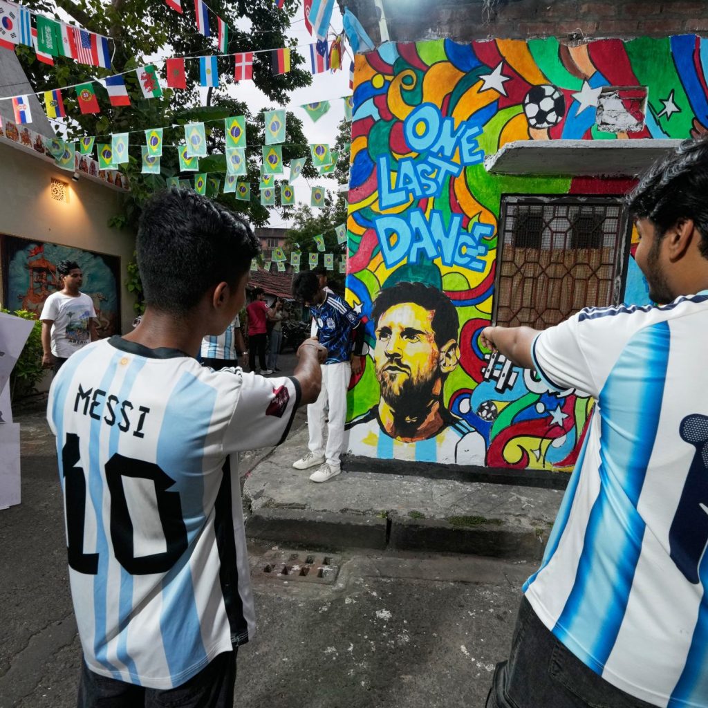 Miles away from Argentina, Messi’s farewell hits home for
his Indian fans