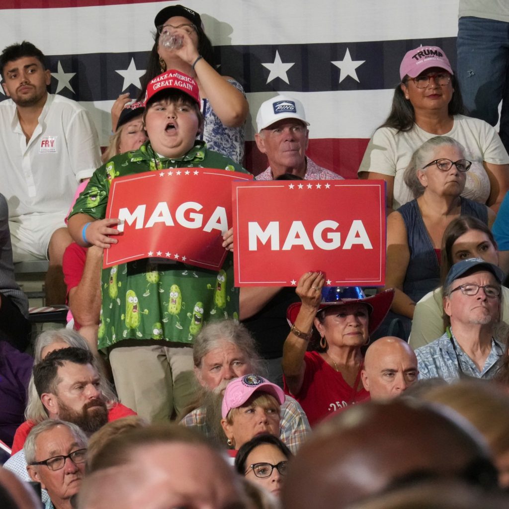 ‘You have to sacrifice’: Trump voters stay loyal as US
midterms approach