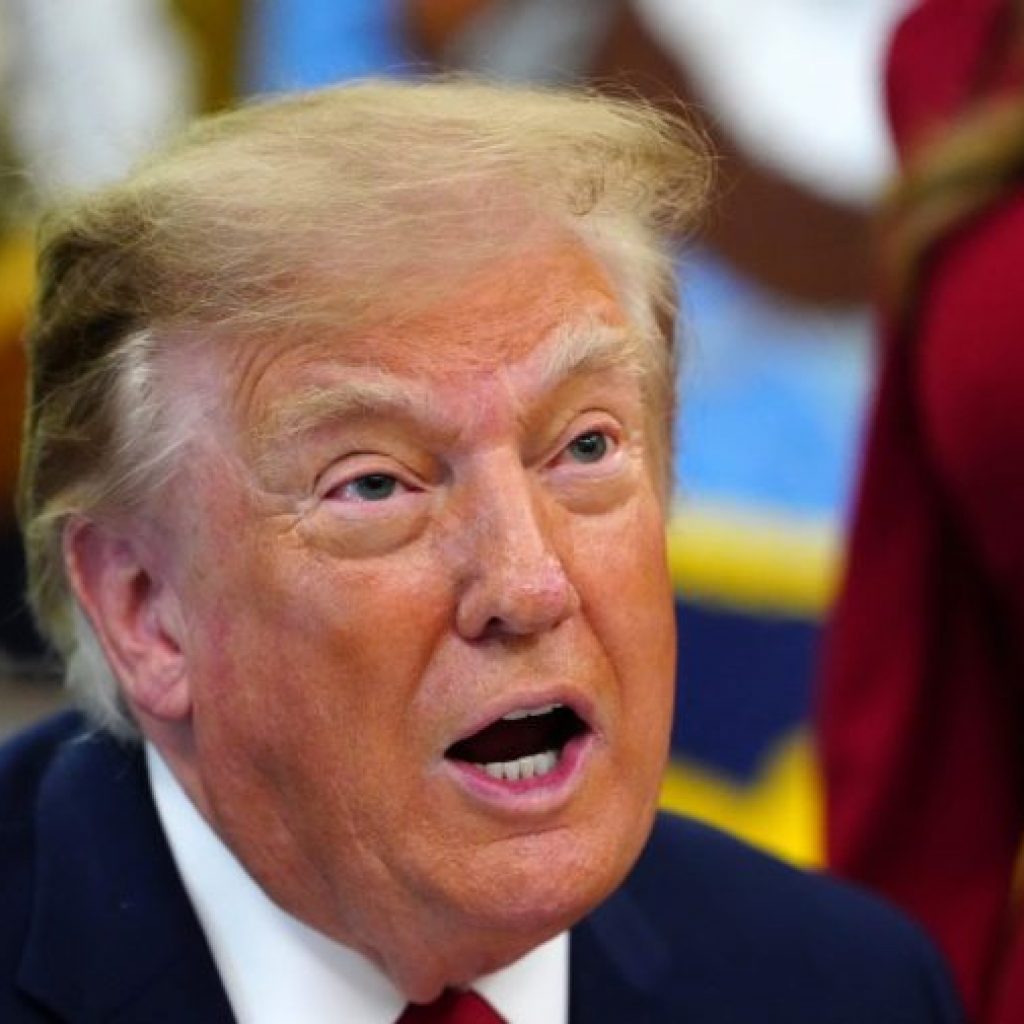 Trump says he does not think suspected Russian plague cases
are a bioweapon