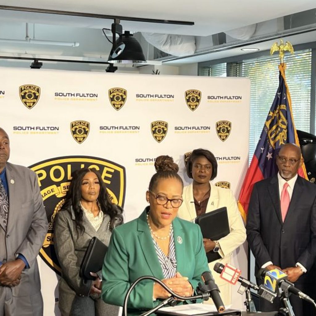 South Fulton’s new police chief introduced to the
City