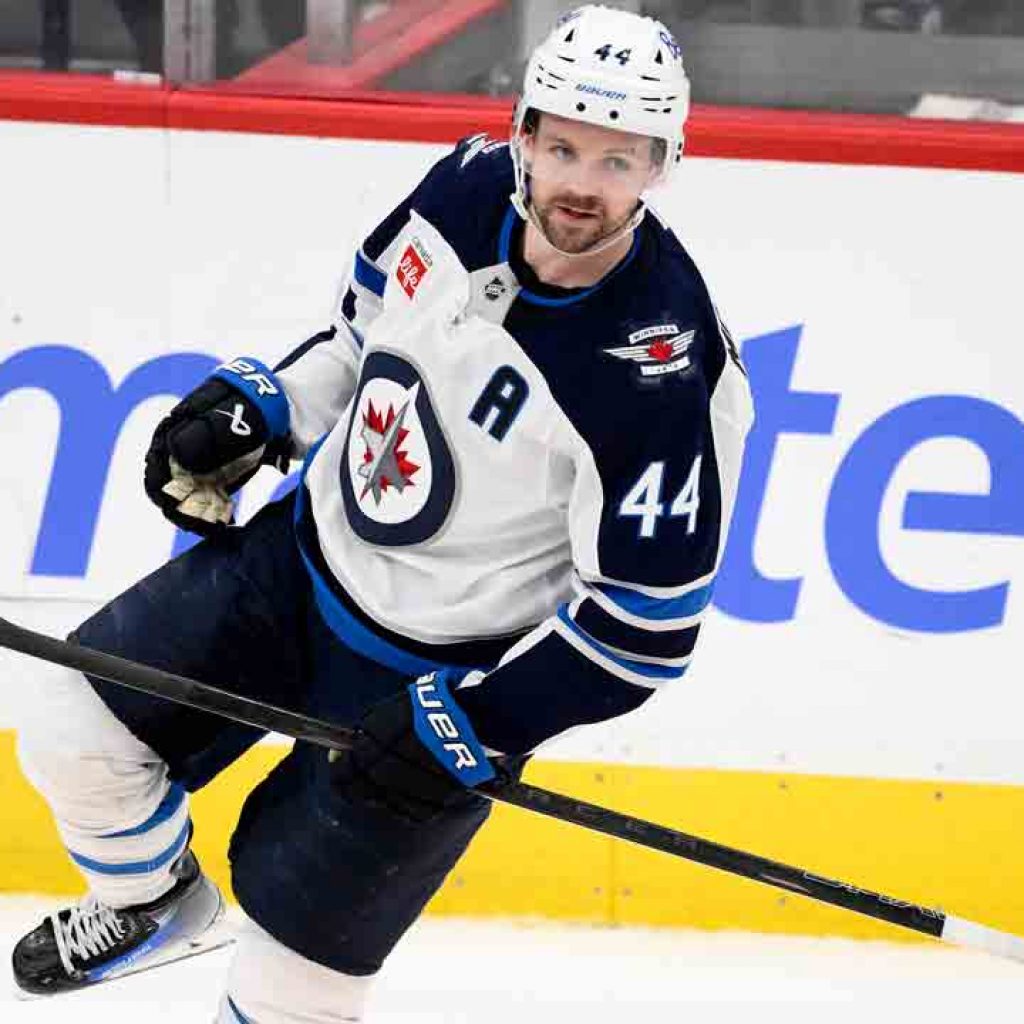 Jets’ Josh Morrissey day-to-day with upper-body
injury