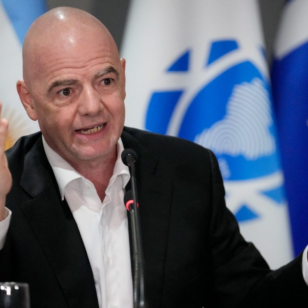 European soccer leaders meet aiming to shape strategy for
ousting Infantino