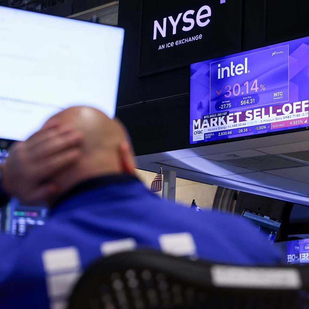 Nasdaq Falls Another 747 Points as Intel Is Way Outside: Stock Market Today