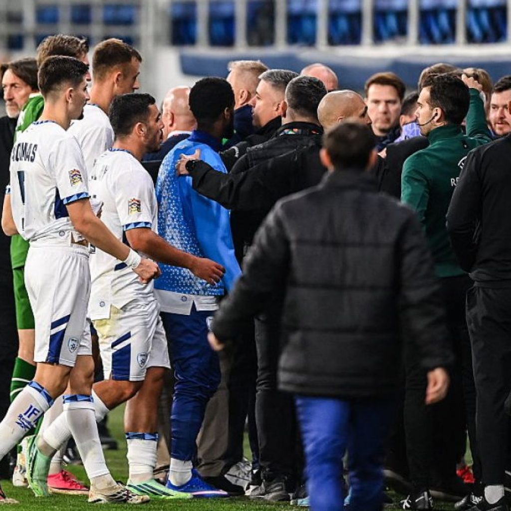 UEFA to investigate spitting incident at Ireland–Israel
football match