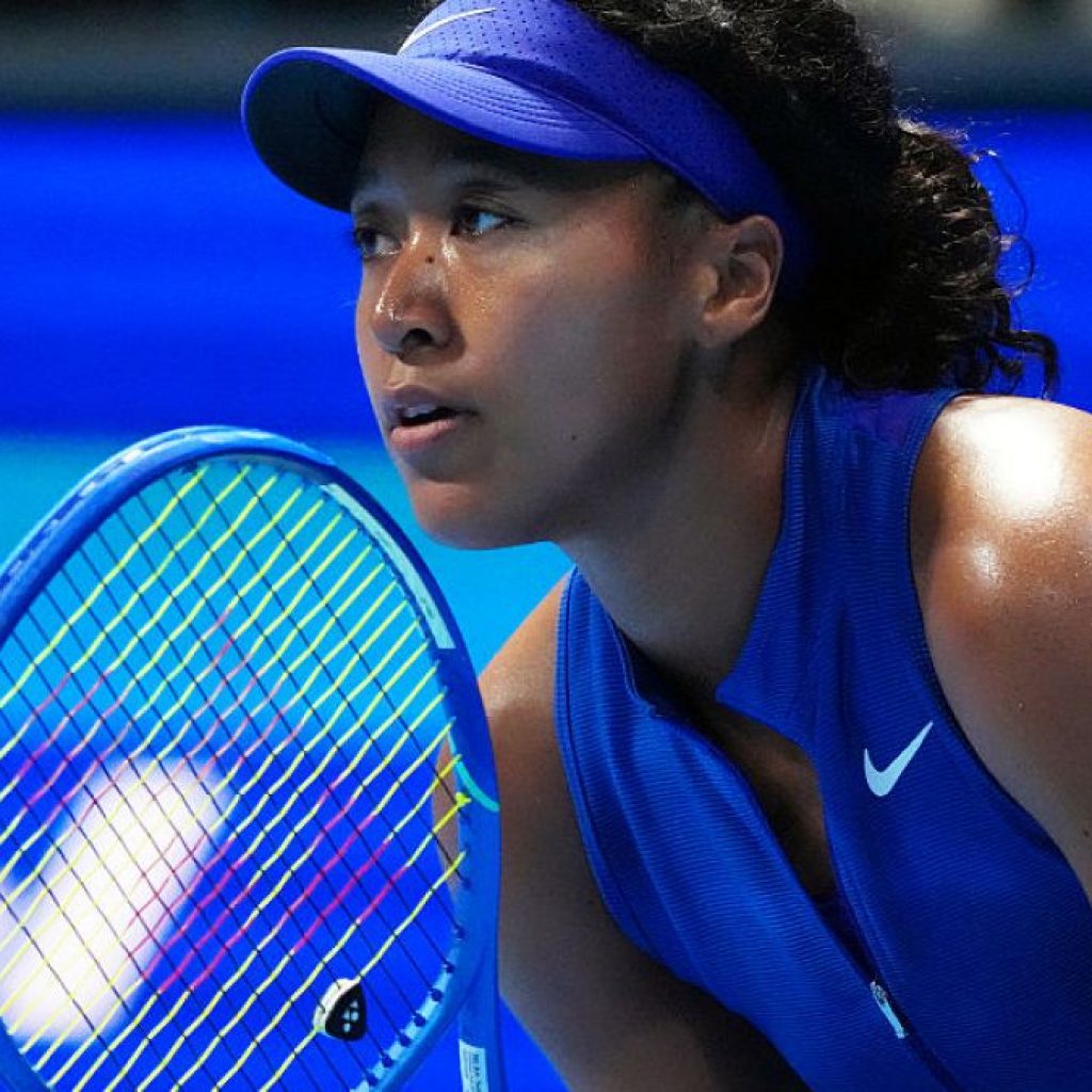 Osaka says she’ll return stronger after latest low, Tokyo
exit to Pohankova