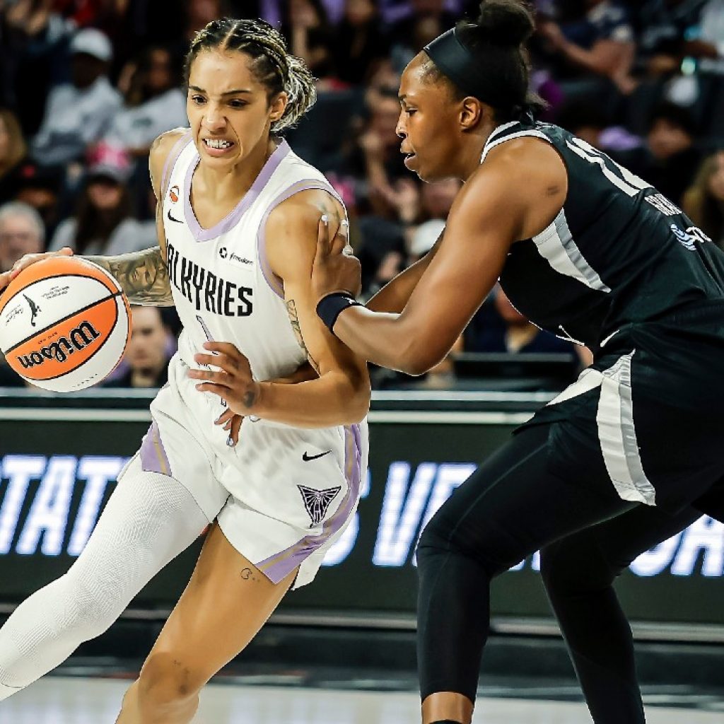 Valkyries sweep Aces, will play Dream in WNBA Finals