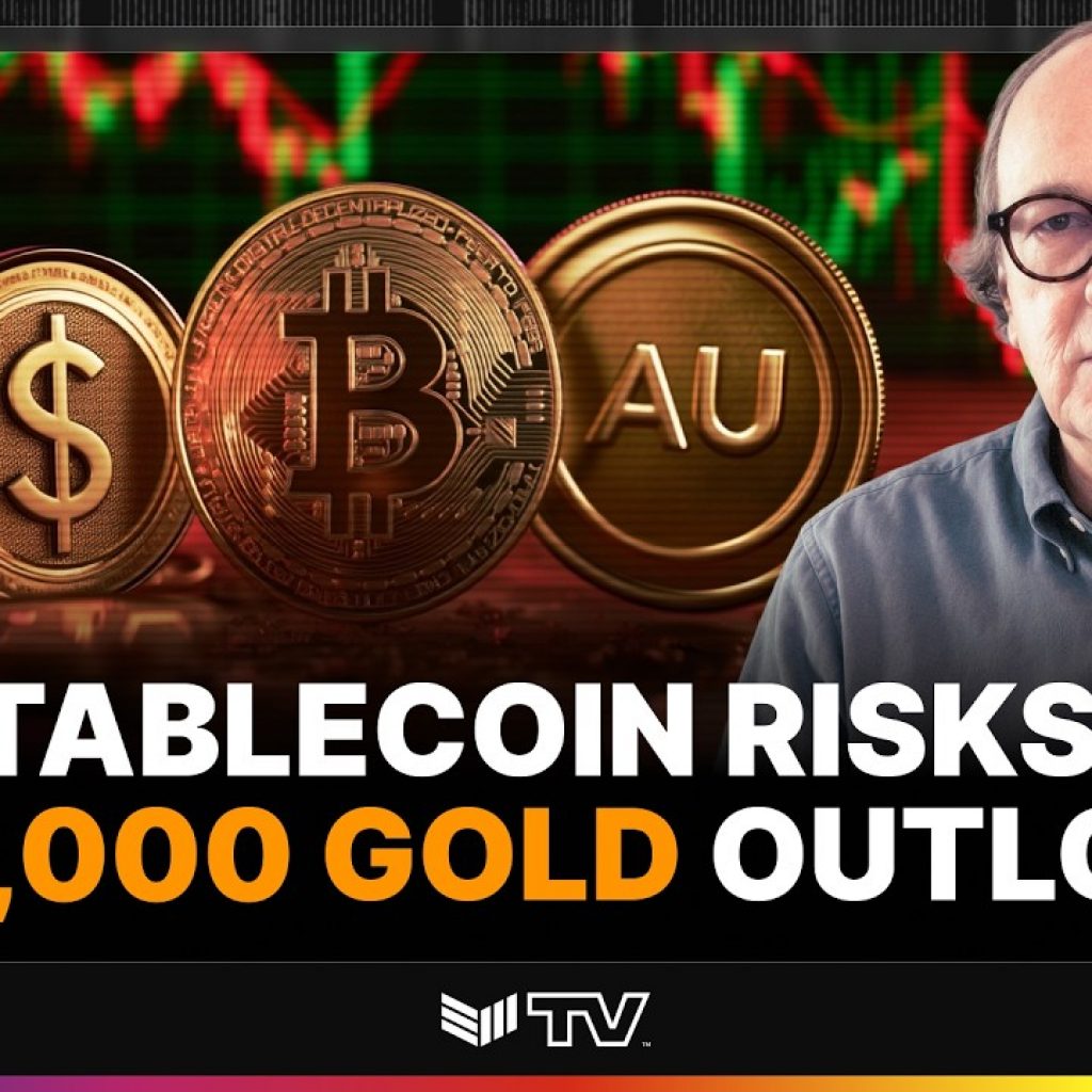 Jim Rickards: Stabelcoins “Dangerous” for Bond Market –
$10,000 Gold Outlook