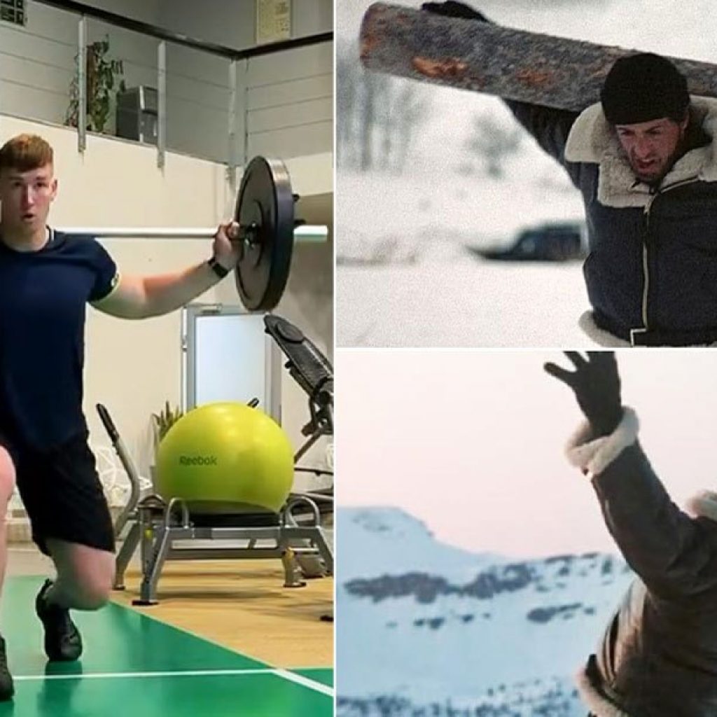 Fan Re-creates ‘Rocky IV’ Training Montage—and Sly
Approves