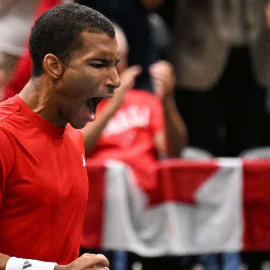 Auger-Aliassime, Shapovalov headline Canada’s roster at
Davis Cup Final 8