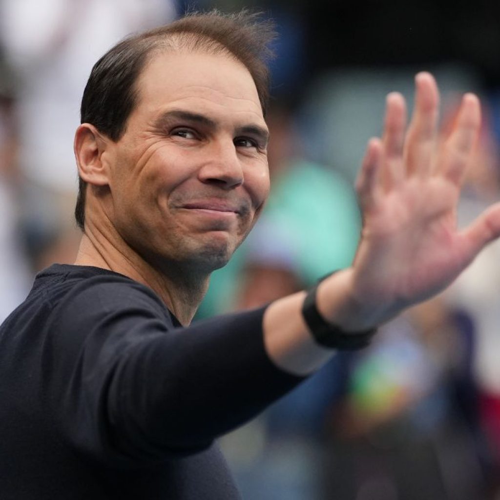 Rafael Nadal to play in Las Vegas exhibition in February for
first U.S. action since retirement