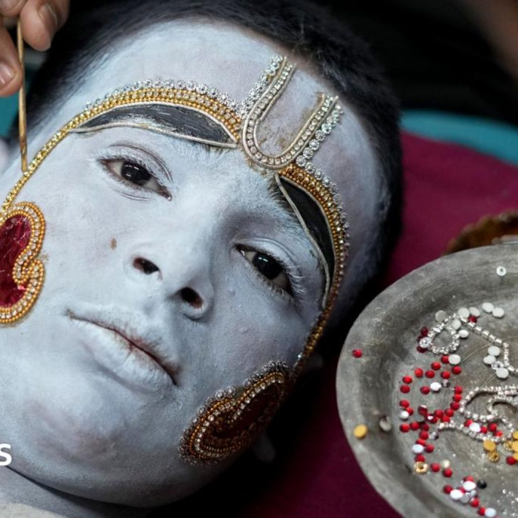 In pictures: Dussehra celebrated across India as triumph of
good over evil