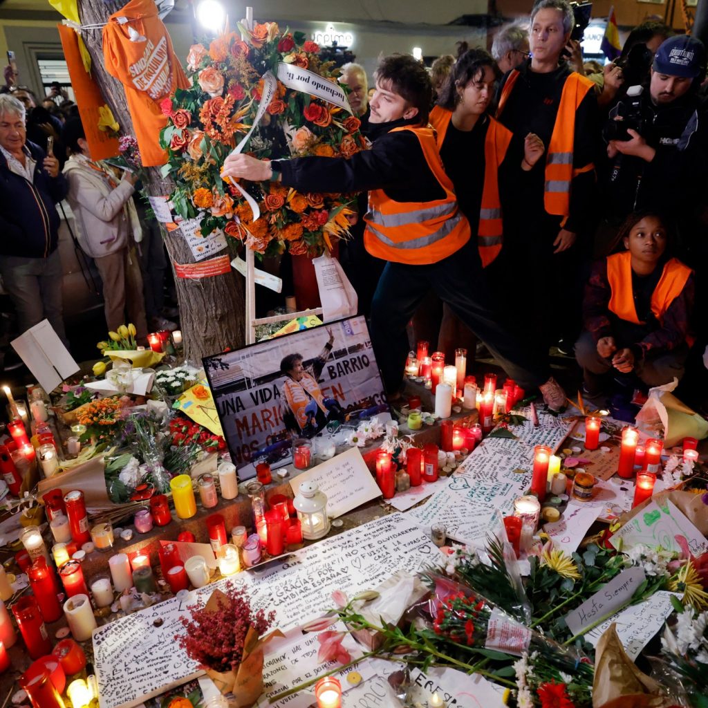 Protests, debate follow death of Maricarmen, 87, Spain
protest symbol