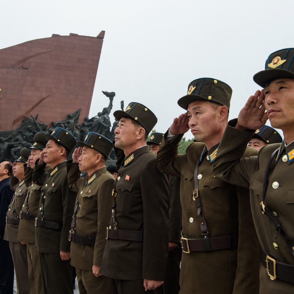 North Korea fires multiple ballistic missiles towards the
sea