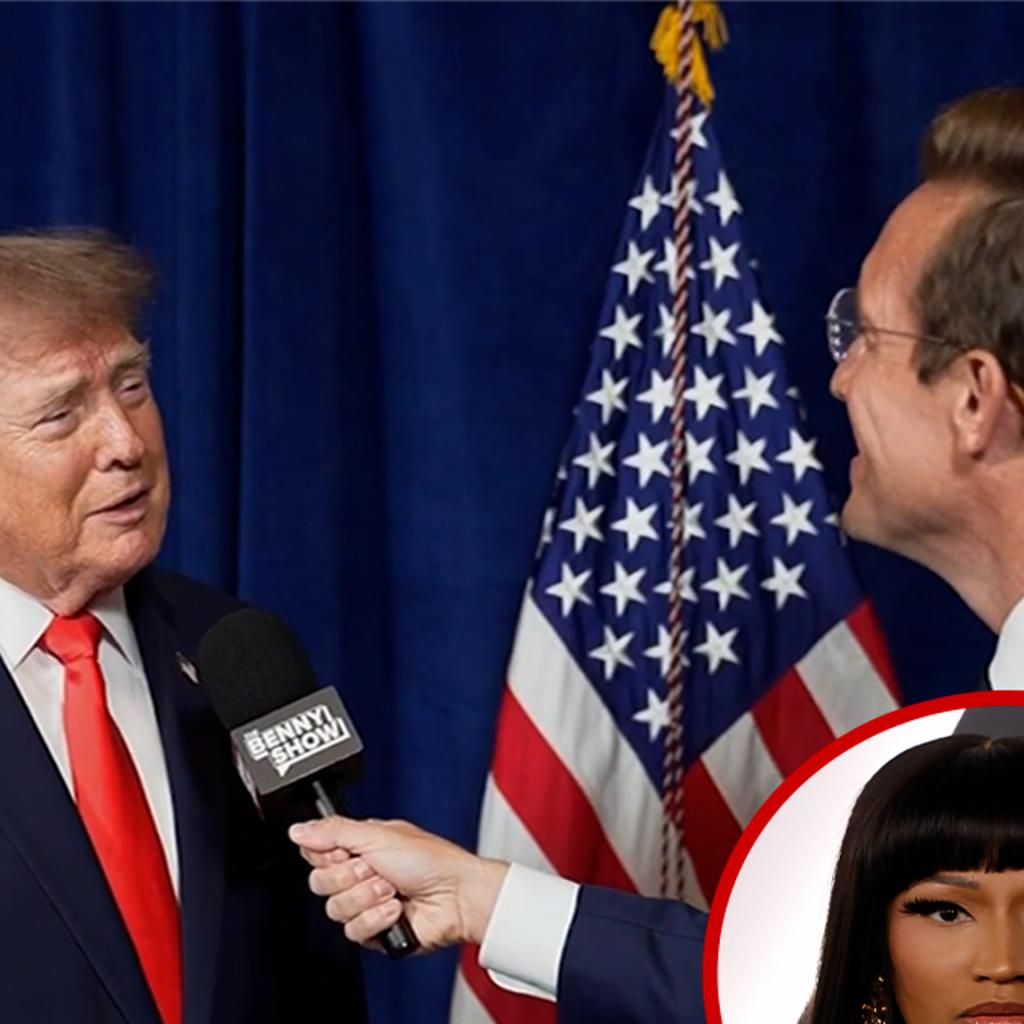 Trump Says He’s Thinks Nicki Minaj As Press Secretary Is a
‘Good Idea’
