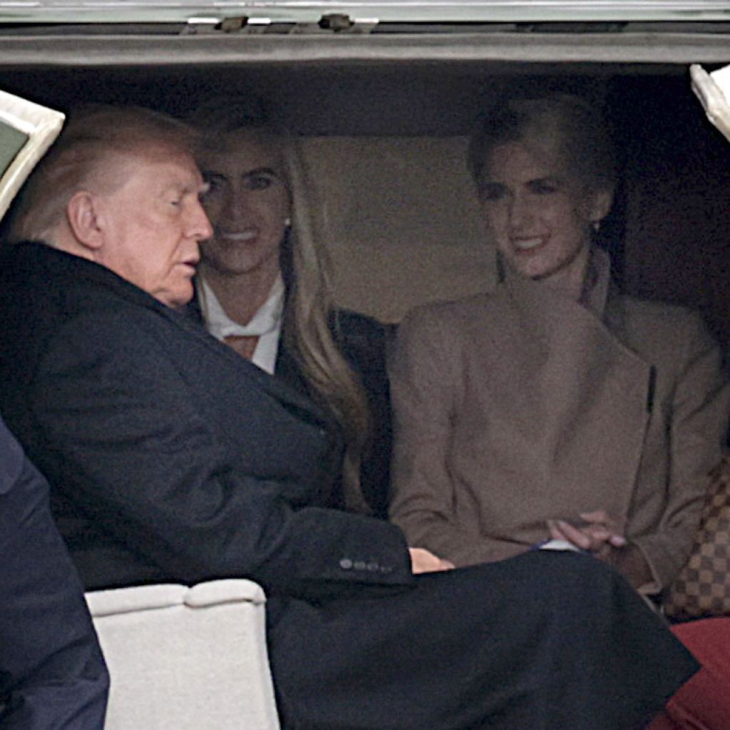 Trump And His Fawning Blonde Posse