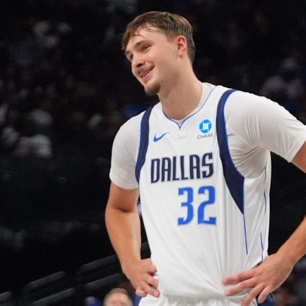 Mavericks’ Cooper Flagg out at least one week with shoulder
sprain