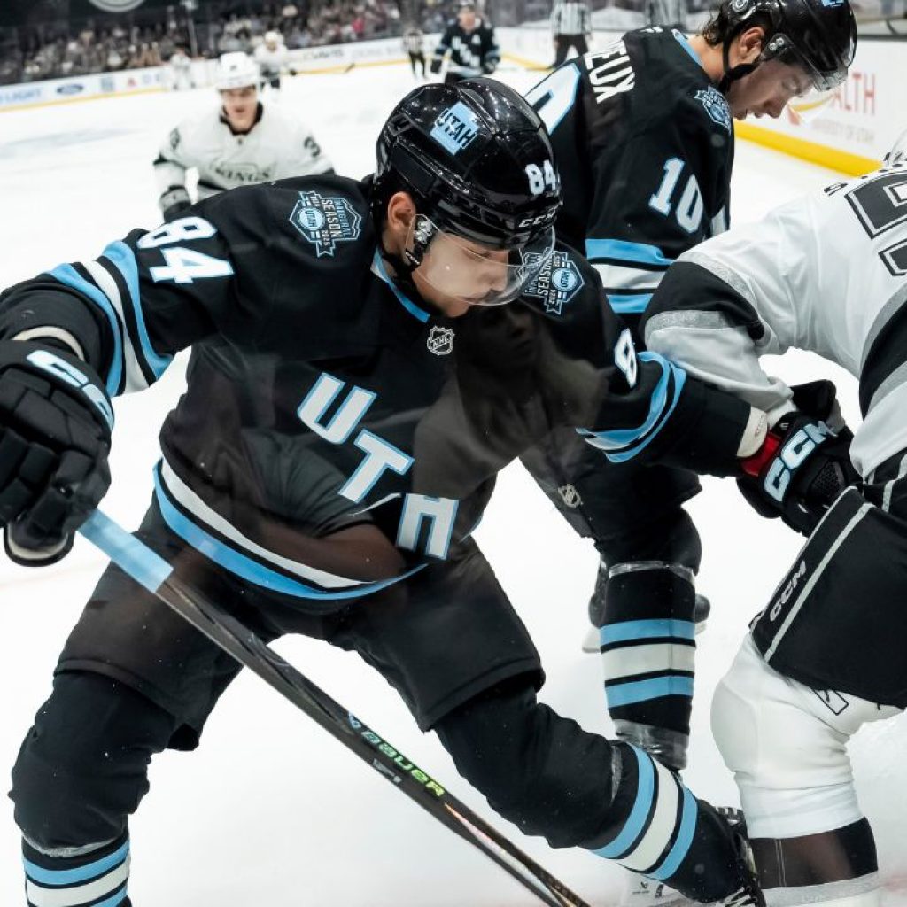 Former Toronto Metropolitan University D Artem Duda to make
NHL debut with Mammoth