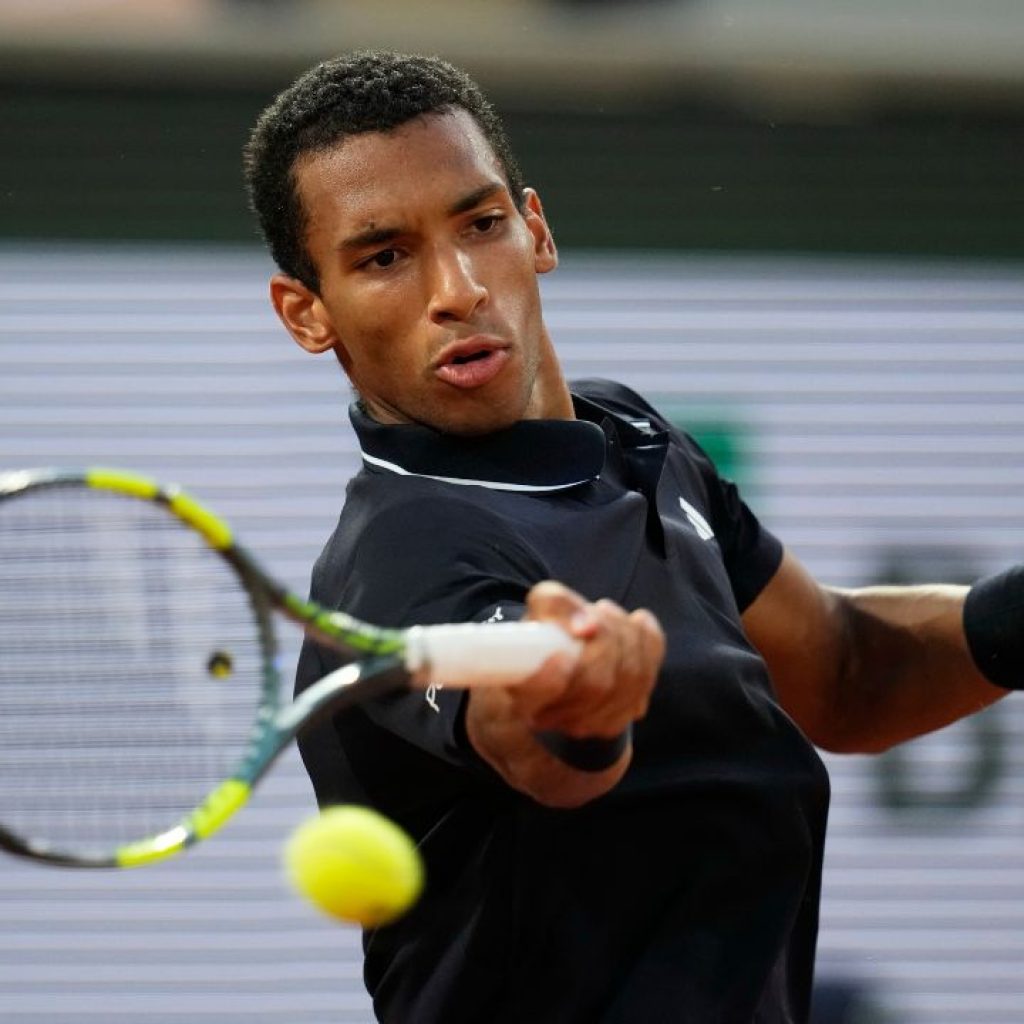 Felix Auger-Aliassime earns opening win at Shanghai
Masters