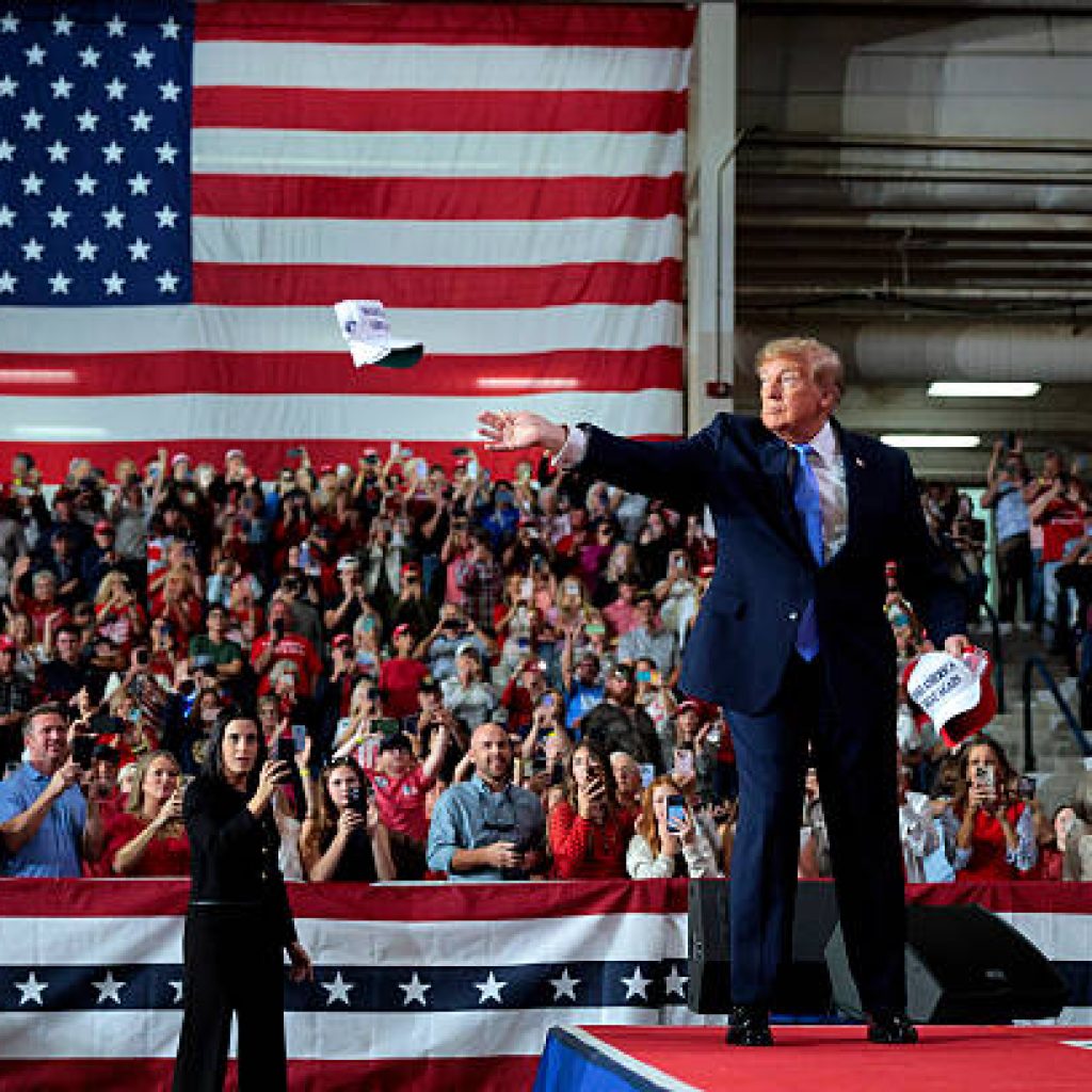 Chaos Ensues As Trump Cancels, Resurrects Rallies In Iowa
& Kansas