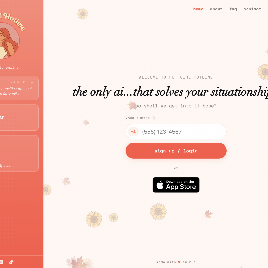 Hot Girl Hotline is like ‘Dear Abby’ for the AI era