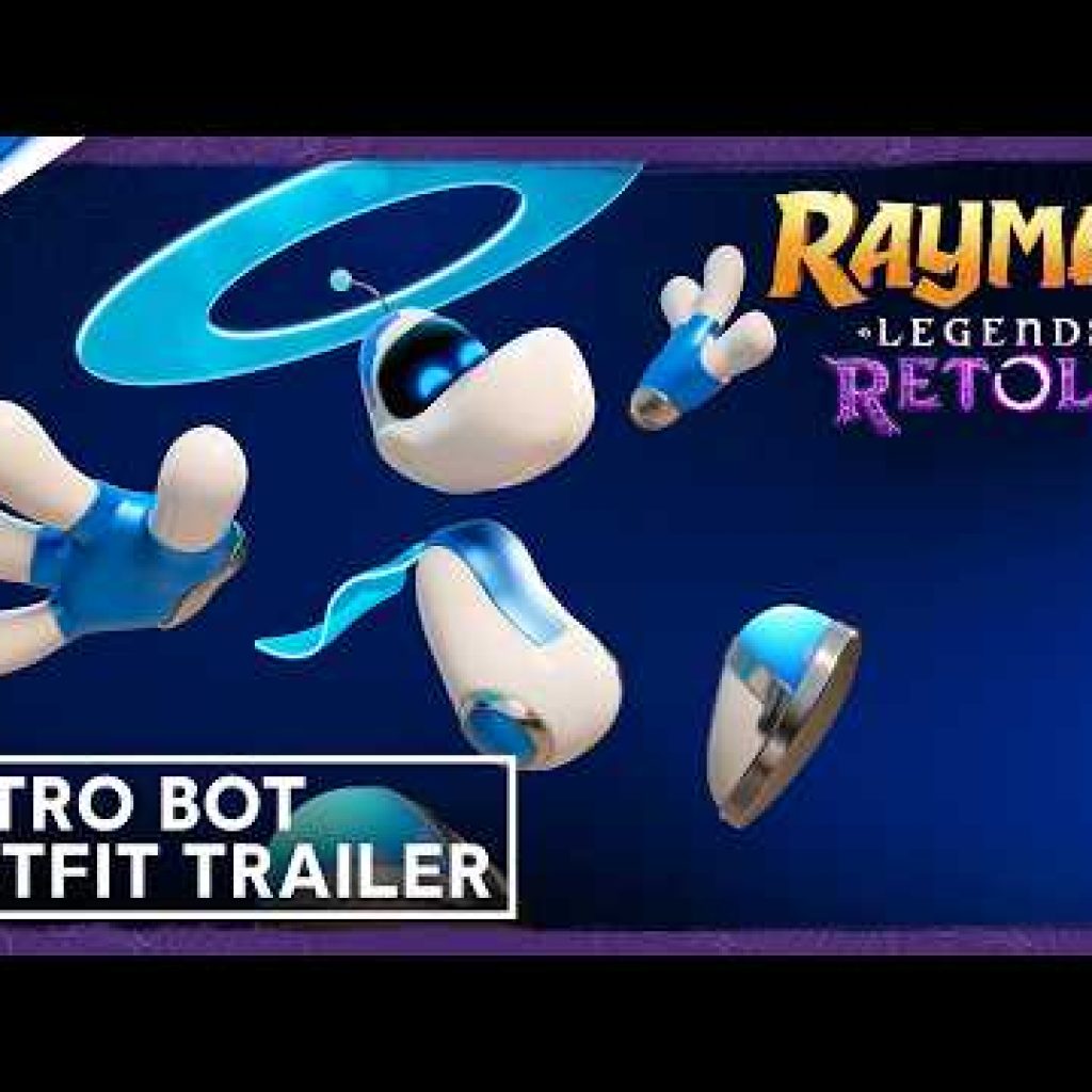 Suit up as Astro Bot in Rayman Legends Retold