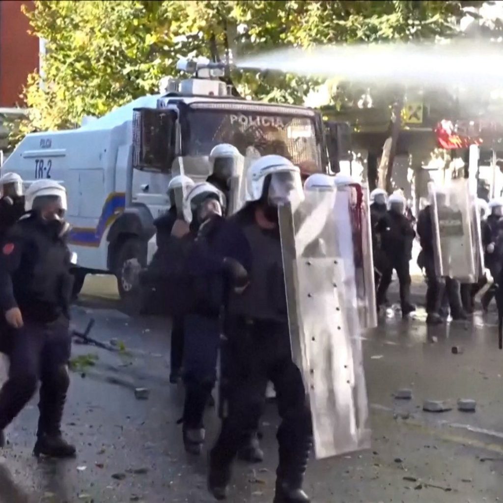 Albania’s PM blames ‘foreign hands’ for protests